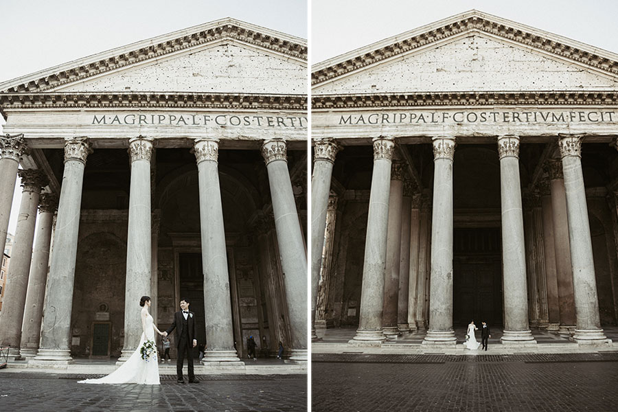 ヨーロッパ結婚式・挙式・ウェディング「イタリア・ロ―マフォトウェディング」フォト