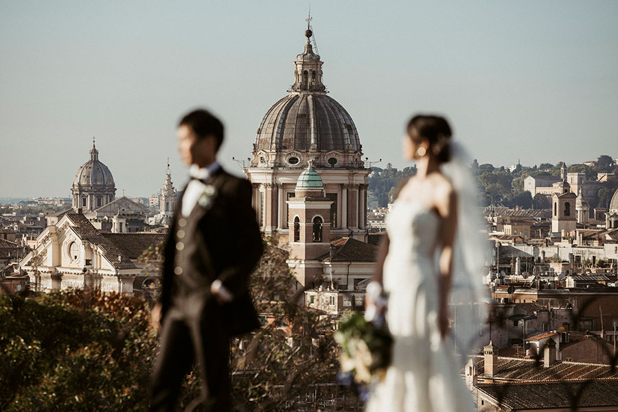 ヨーロッパ結婚式・挙式・ウェディング「イタリア・ロ―マフォトウェディング」フォト