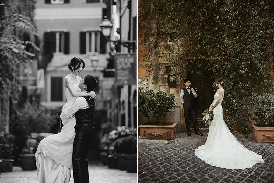 ヨーロッパ結婚式・挙式・ウェディング「イタリア・ロ―マフォトウェディング」フォト
