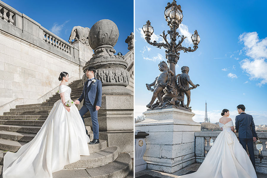 ヨーロッパ結婚式・挙式・ウェディング「フランスパリフォトウェディング」フォト