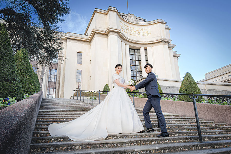 ヨーロッパ結婚式・挙式・ウェディング「フランスパリフォトウェディング」フォト