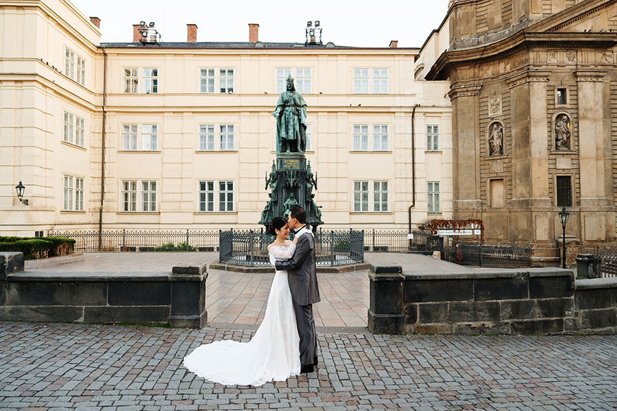 ヨーロッパ結婚式・挙式・ウェディング「プラハフォトウェディング」フォト」写真・レポート