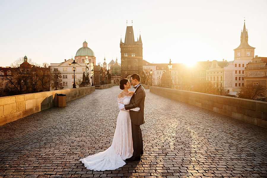 ヨーロッパ結婚式・挙式・ウェディング「プラハフォトウェディング」フォト」写真・レポート