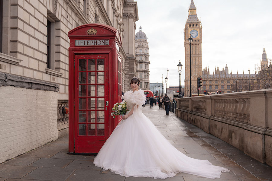 ヨーロッパ結婚式・挙式・ウェディング「イギリス・ロンドンフォトウェディング」フォト」写真・レポート