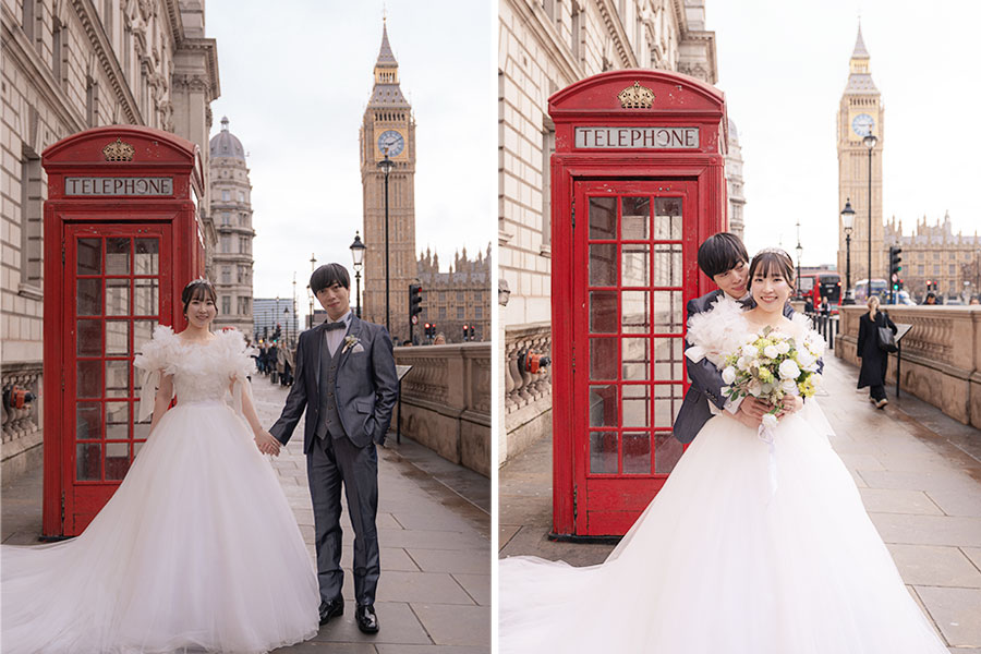 ヨーロッパ結婚式・挙式・ウェディング「イギリス・ロンドンフォトウェディング」フォト」写真・レポート