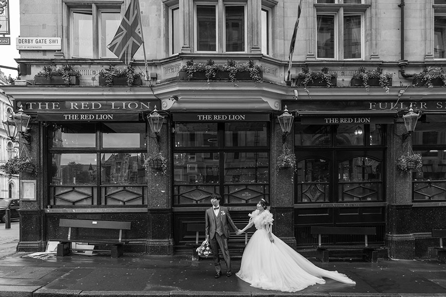 ヨーロッパ結婚式・挙式・ウェディング「イギリス・ロンドンフォトウェディング」フォト」写真・レポート