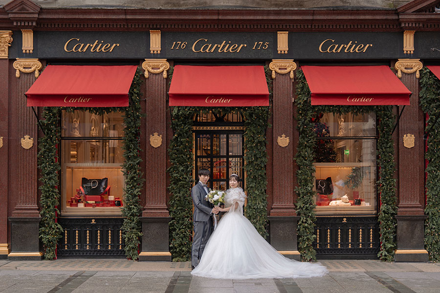 ヨーロッパ結婚式・挙式・ウェディング「イギリス・ロンドンフォトウェディング」フォト」写真・レポート