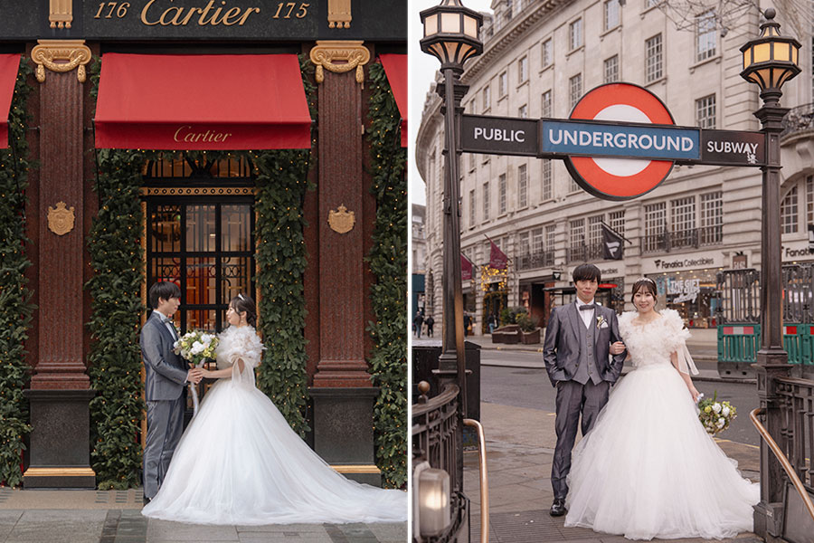 ヨーロッパ結婚式・挙式・ウェディング「イギリス・ロンドンフォトウェディング」フォト」写真・レポート