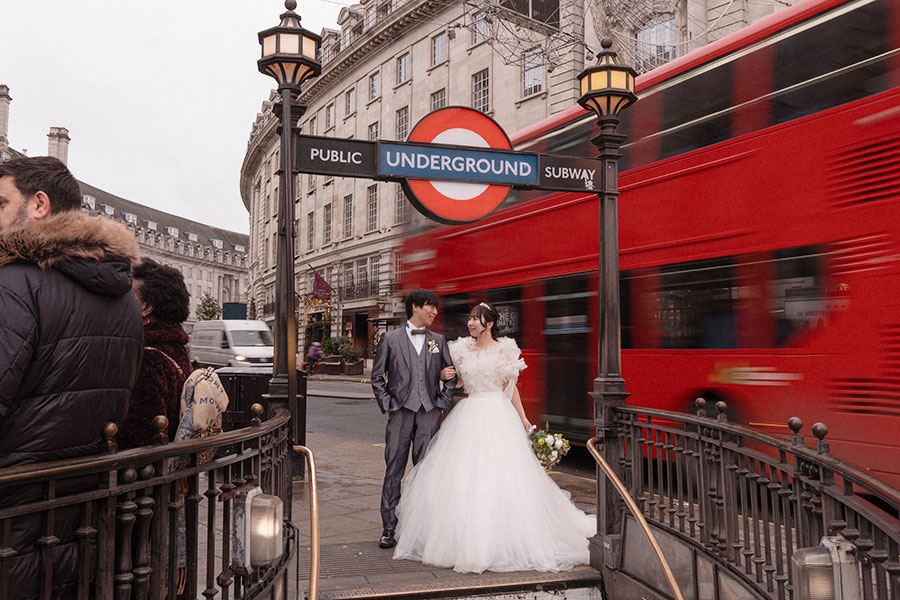 ヨーロッパ結婚式・挙式・ウェディング「イギリス・ロンドンフォトウェディング」フォト」写真・レポート
