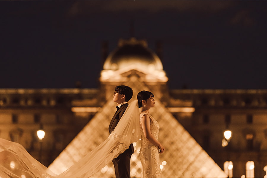 ヨーロッパ結婚式・挙式・ウェディング「La-vie Factory撮影！パリ・ワールドロケーションフォトウェディング」卒花フォト・卒花写真