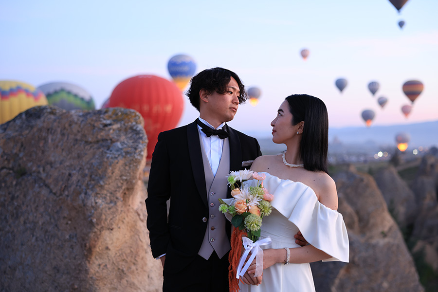 ヨーロッパ結婚式・挙式・ウェディング「カッパドキア フォトウェディング」フォト