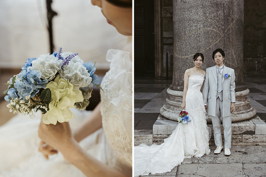 ヨーロッパ結婚式・挙式・ウェディング「イタリア・ローマウェデングフォト」フォト