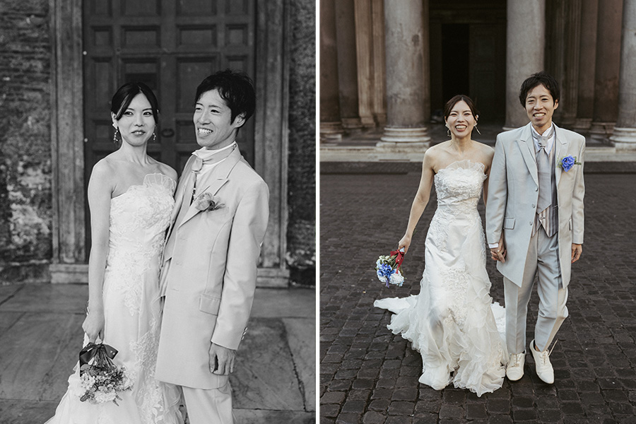 ヨーロッパ結婚式・挙式・ウェディング「イタリア・ローマウェデングフォト」フォト