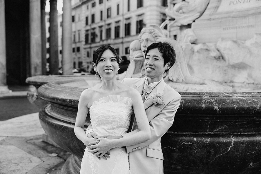 ヨーロッパ結婚式・挙式・ウェディング「イタリア・ローマウェデングフォト」フォト