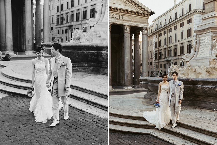 ヨーロッパ結婚式・挙式・ウェディング「イタリア・ローマウェデングフォト」フォト