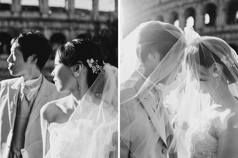 ヨーロッパ結婚式・挙式・ウェディング「イタリア・ローマウェデングフォト」フォト