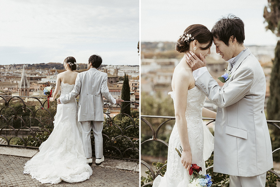 ヨーロッパ結婚式・挙式・ウェディング「イタリア・ローマウェデングフォト」フォト