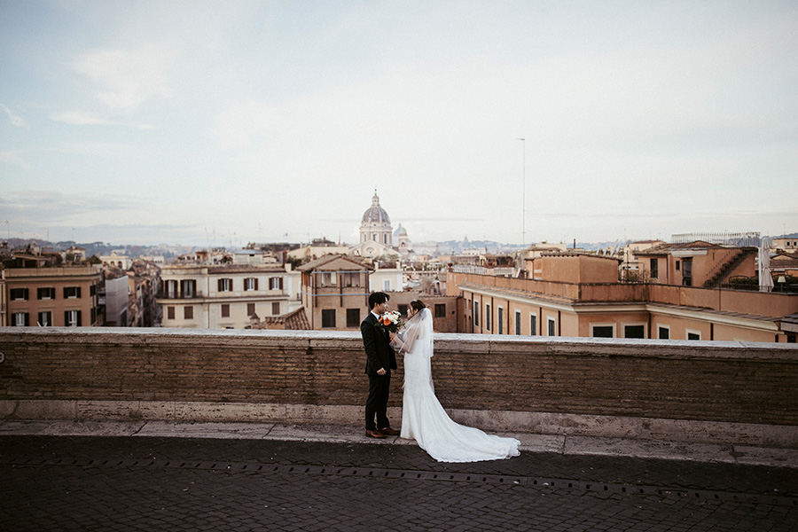 ヨーロッパ結婚式・挙式・ウェディング「イタリア・ローマウェデングフォト」フォト