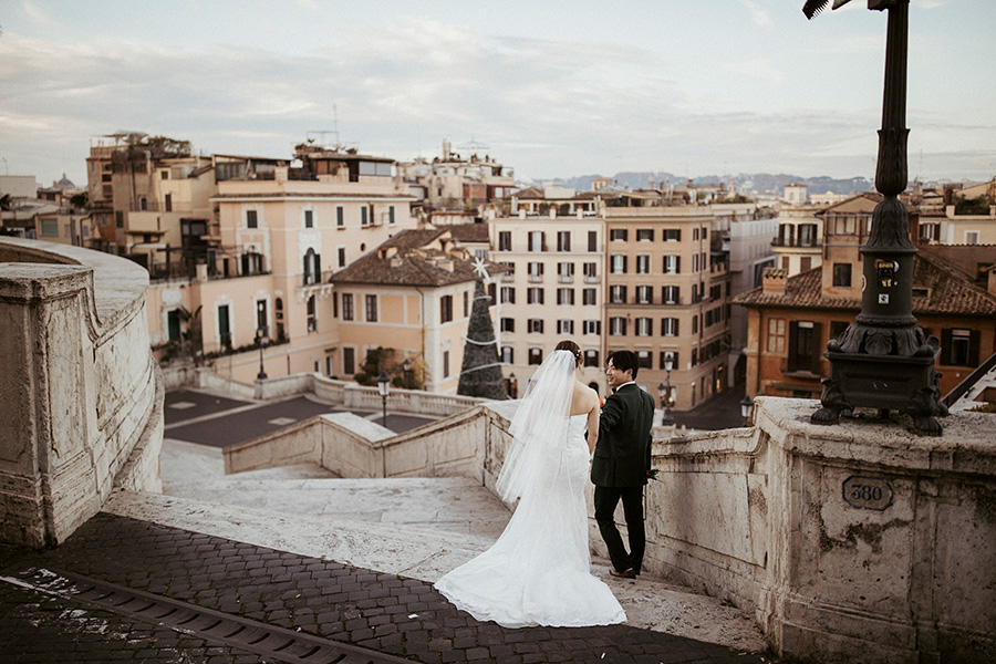 ヨーロッパ結婚式・挙式・ウェディング「イタリア・ローマウェデングフォト」フォト