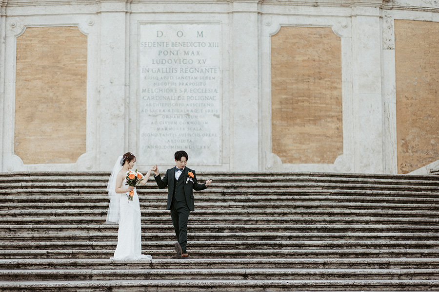ヨーロッパ結婚式・挙式・ウェディング「イタリア・ローマウェデングフォト」フォト