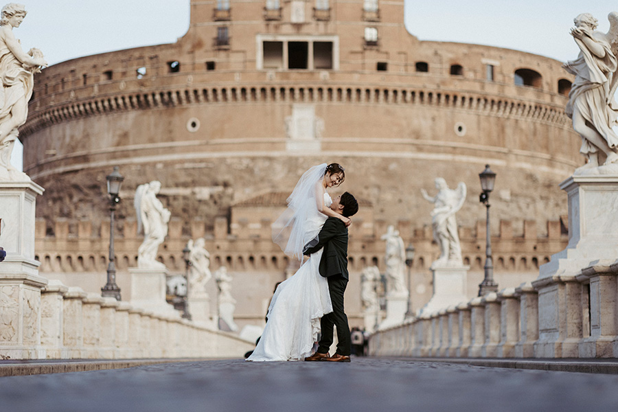 ヨーロッパ結婚式・挙式・ウェディング「イタリア・ローマウェデングフォト」フォト