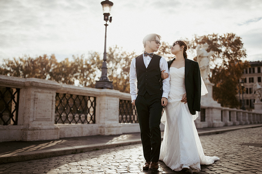 ヨーロッパ結婚式・挙式・ウェディング「イタリア・ローマウェデングフォト」フォト