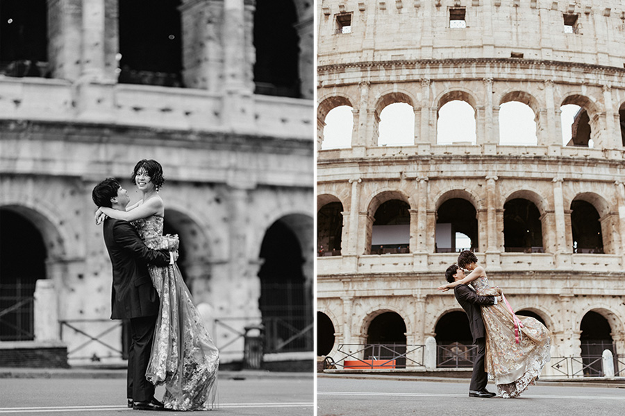 ヨーロッパ結婚式・挙式・ウェディング「イタリア・ローマウェデングフォト」フォト