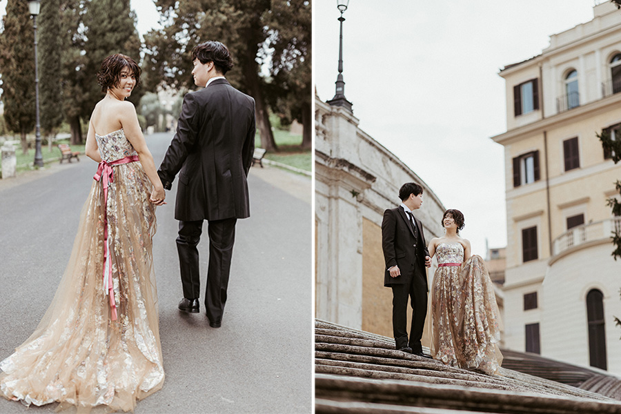 ヨーロッパ結婚式・挙式・ウェディング「イタリア・ローマウェデングフォト」フォト