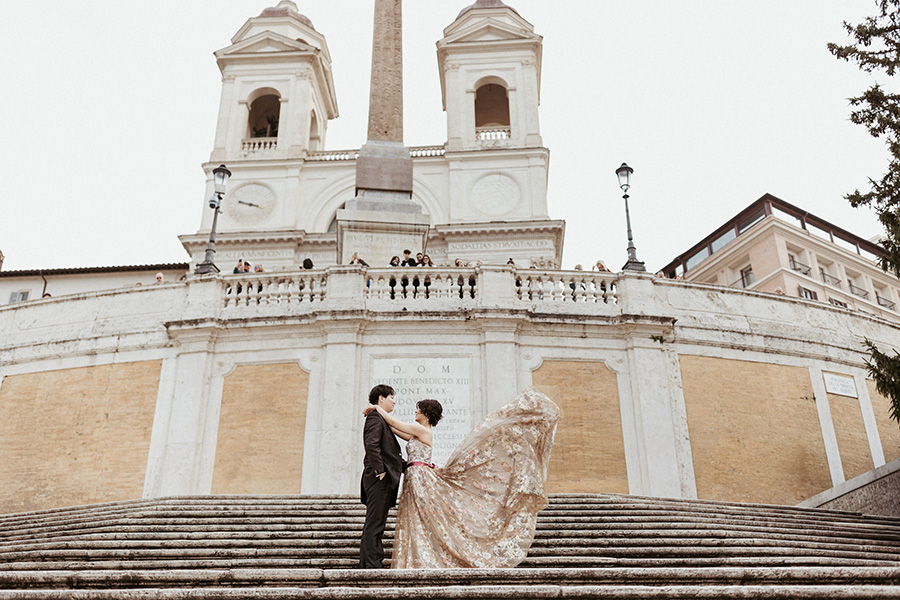 ヨーロッパ結婚式・挙式・ウェディング「イタリア・ローマウェデングフォト」フォト