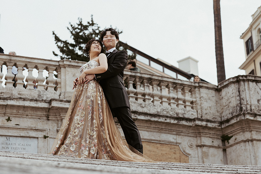 ヨーロッパ結婚式・挙式・ウェディング「イタリア・ローマウェデングフォト」フォト