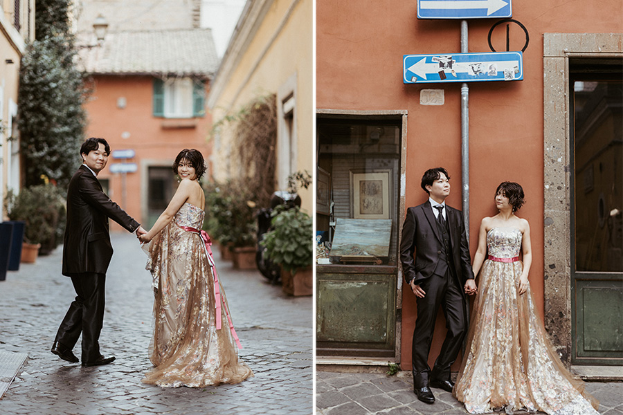 ヨーロッパ結婚式・挙式・ウェディング「イタリア・ローマウェデングフォト」フォト