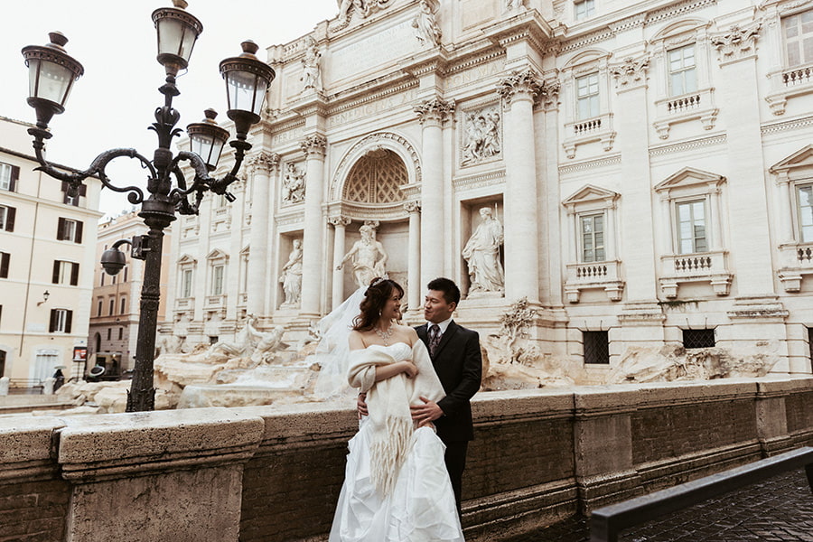 ヨーロッパ結婚式・挙式・ウェディング「イタリア・ローマウェデングフォト」フォト