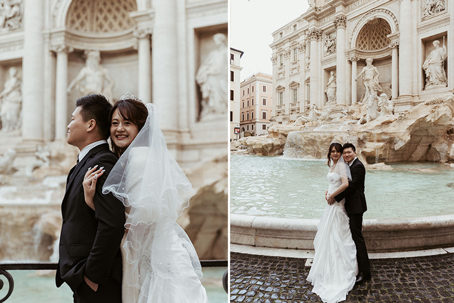 ヨーロッパ結婚式・挙式・ウェディング「イタリア・ローマウェデングフォト」フォト