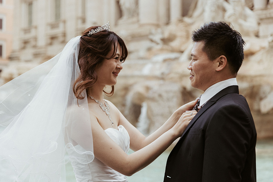 ヨーロッパ結婚式・挙式・ウェディング「イタリア・ローマウェデングフォト」フォト