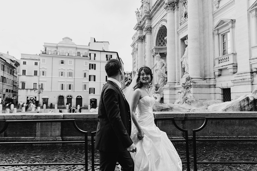ヨーロッパ結婚式・挙式・ウェディング「イタリア・ローマウェデングフォト」フォト