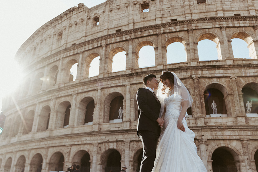 ヨーロッパ結婚式・挙式・ウェディング「イタリア・ローマウェデングフォト」フォト