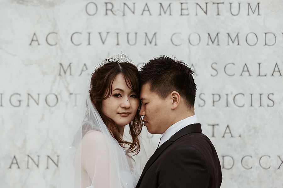 ヨーロッパ結婚式・挙式・ウェディング「イタリア・ローマウェデングフォト」フォト
