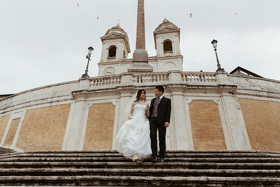ヨーロッパ結婚式・挙式・ウェディング「イタリア・ローマウェデングフォト」フォト