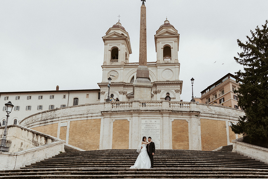 ヨーロッパ結婚式・挙式・ウェディング「イタリア・ローマウェデングフォト」フォト