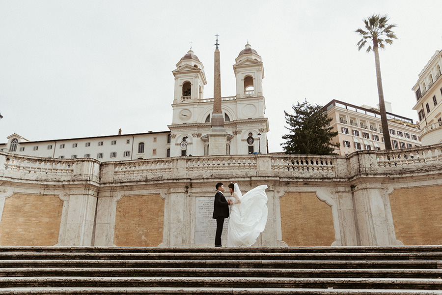 ヨーロッパ結婚式・挙式・ウェディング「イタリア・ローマウェデングフォト」フォト