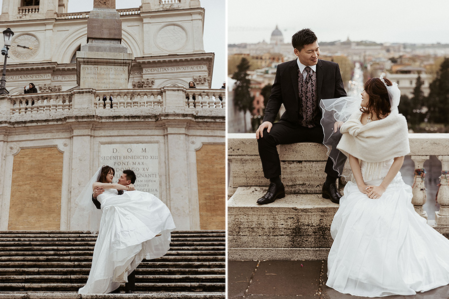 ヨーロッパ結婚式・挙式・ウェディング「イタリア・ローマウェデングフォト」フォト