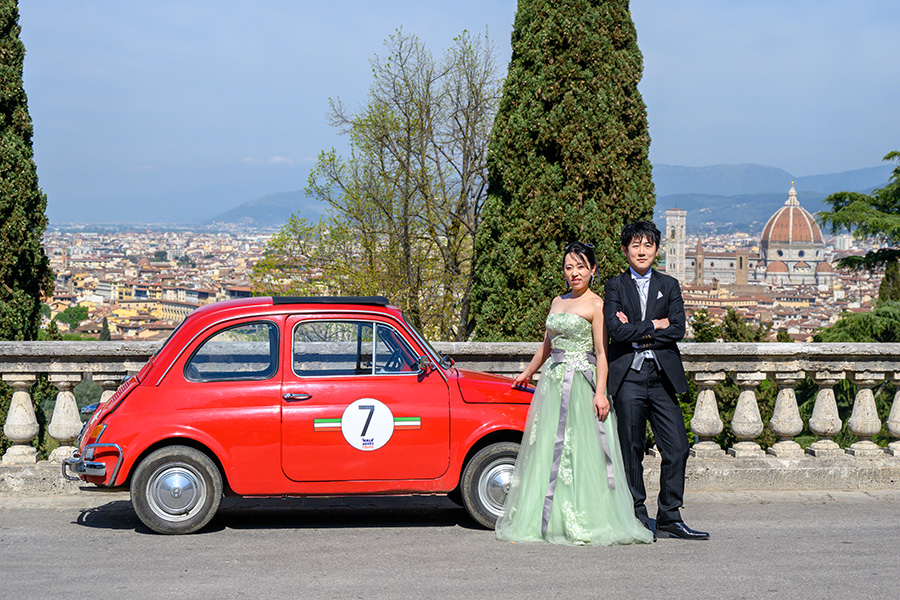 ヨーロッパ結婚式・挙式・ウェディング「イタリア・フィレンツェウェデングフォト」フォト