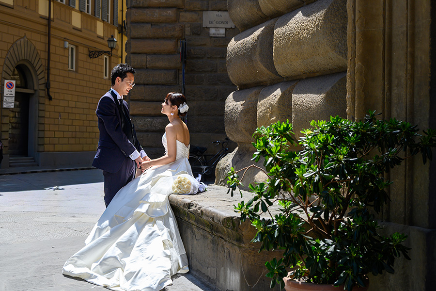 ヨーロッパ結婚式・挙式・ウェディング「イタリア・フィレンツェウェデングフォト」フォト