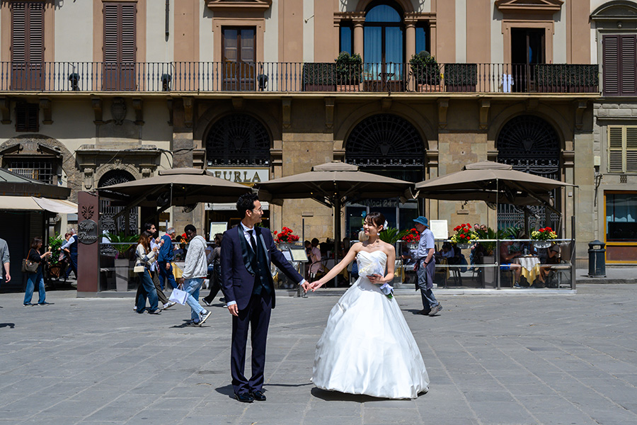 ヨーロッパ結婚式・挙式・ウェディング「イタリア・フィレンツェウェデングフォト」フォト