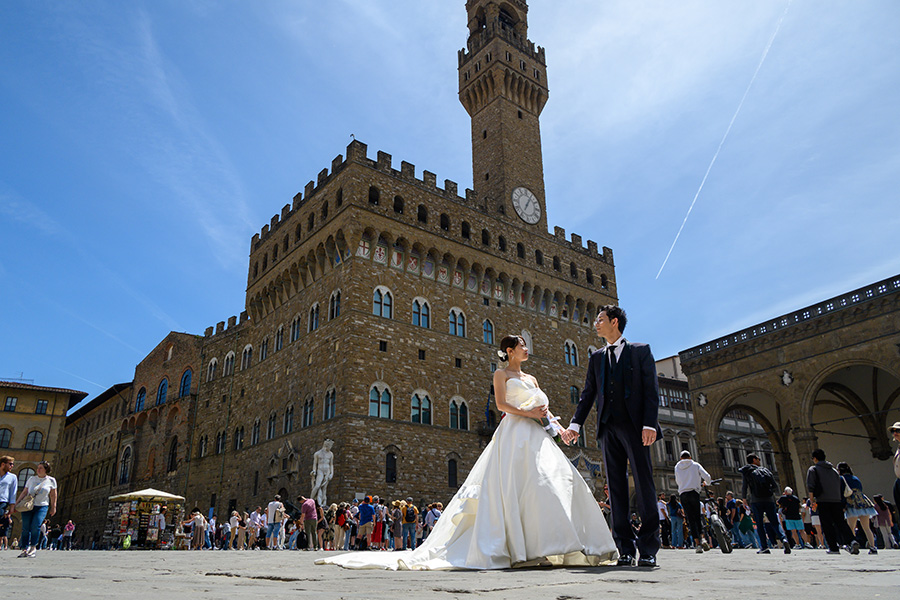 ヨーロッパ結婚式・挙式・ウェディング「イタリア・フィレンツェウェデングフォト」フォト