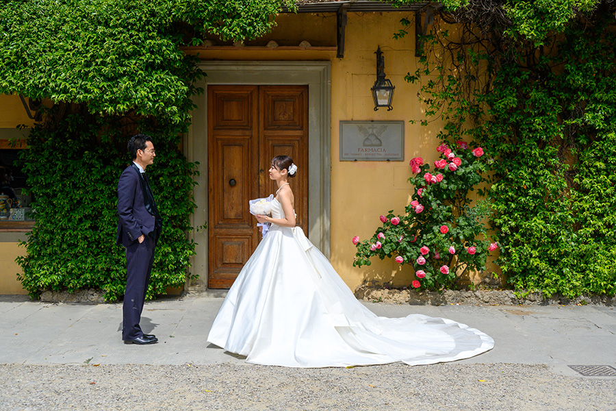 ヨーロッパ結婚式・挙式・ウェディング「イタリア・フィレンツェウェデングフォト」フォト