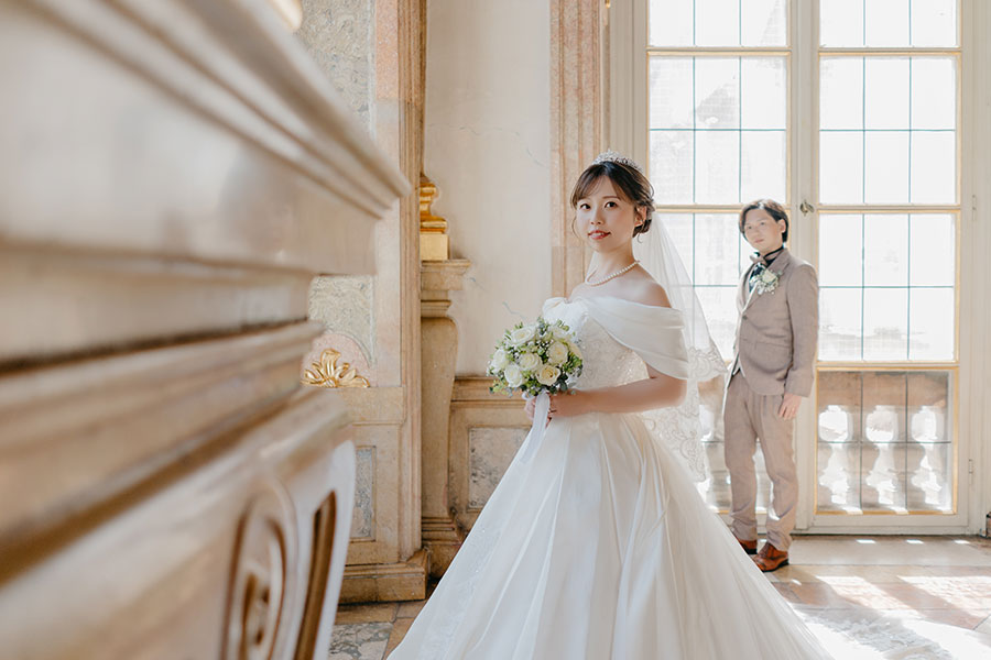 ヨーロッパ結婚式・挙式・ウェディング「オーストリア・ウィーンフォトウェディング」フォト