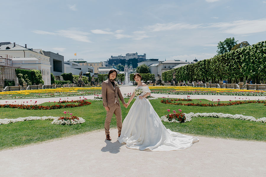 ヨーロッパ結婚式・挙式・ウェディング「オーストリア・ウィーンフォトウェディング」フォト