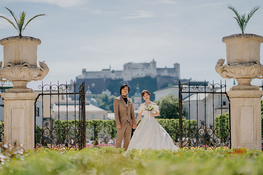 ヨーロッパ結婚式・挙式・ウェディング「オーストリア・ウィーンフォトウェディング」フォト