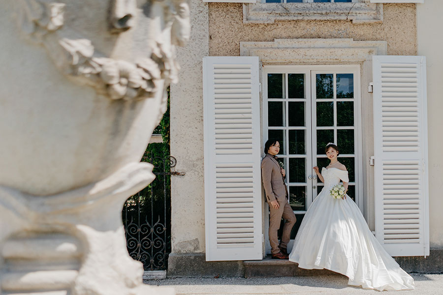 ヨーロッパ結婚式・挙式・ウェディング「オーストリア・ウィーンフォトウェディング」フォト